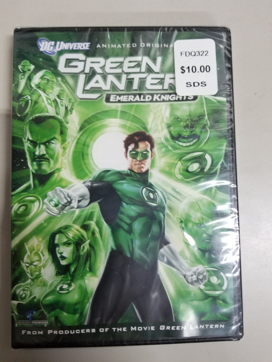 New Sealed Green Lantern Emerald Knights DC Universe Animated