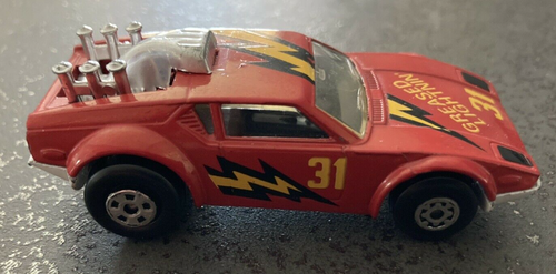 Matchbox De Tomaso Pantera Greased Lightnin' N°31 - Rouge - Macao - Occasion