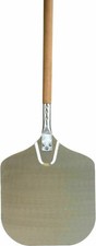 Professional Aluminium Pizza Peel Spade Shovel Paddle with Wooden Handle