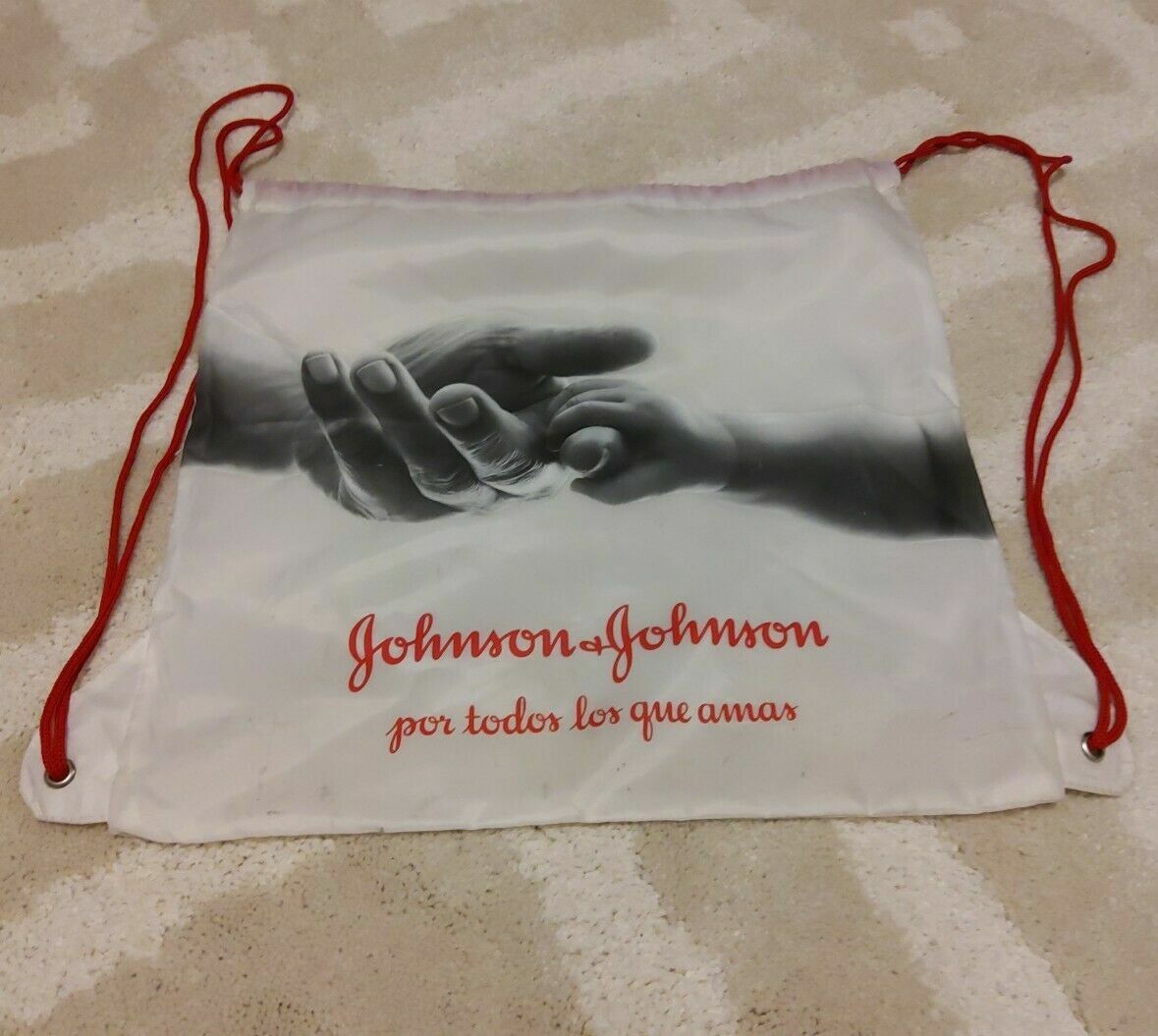 String Drawstring Backpack Cinch Sack Gym Tote Ba… - image 11