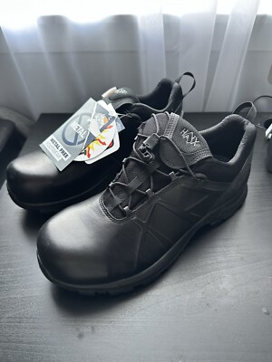 New Haix Black Eagle 52 Low Safety Shoes Metal Free Sz 11 Men *Read*