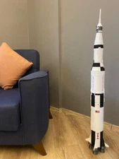 3D Printed Saturn V Model - 1/144-30" - Perfect Gift - Seller Covers Fees