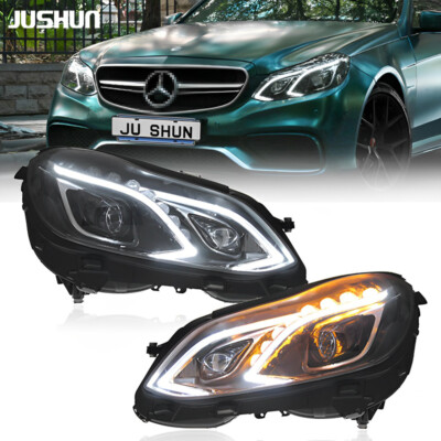 Full LED Headlight Turn Front Assembly For Mercedes-Benz 2010-2015 W212 E-Class