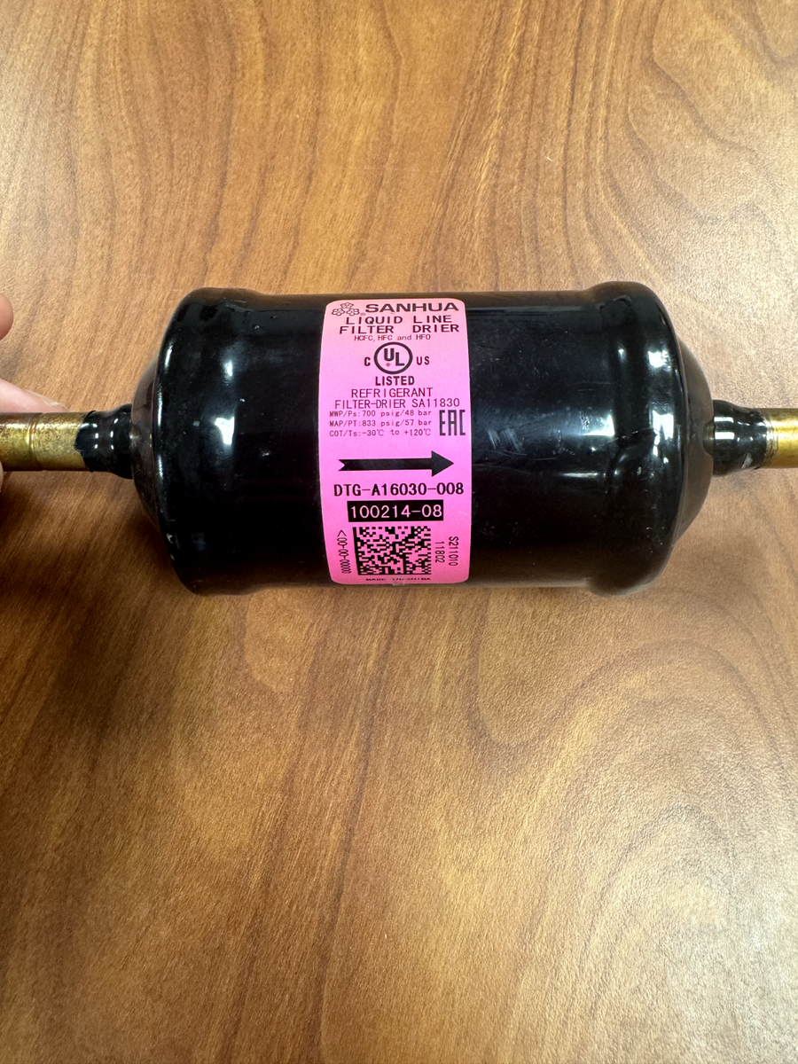 Sanhua Liquid Line Filter Drier DTG-A16030-008 SA11830 100214-008