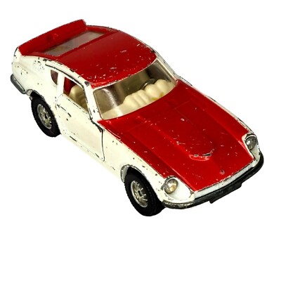 Vintage Corgi Toys WhizzWheels 396 Datsun 240Z Rally Red White 1
