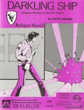 TRAVELLER  Darkling Ship - with Deck Plans Judges Guild mint FS