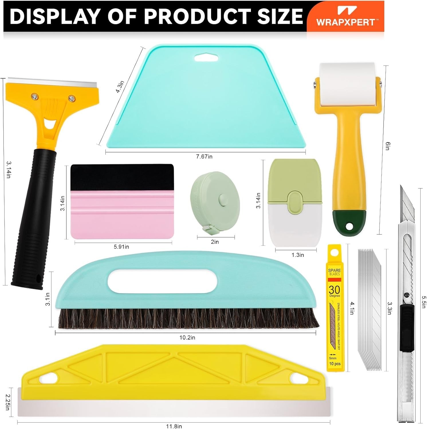 Professional Wallpaper Smoothing Tool Kit - Essential for Flawless Installation