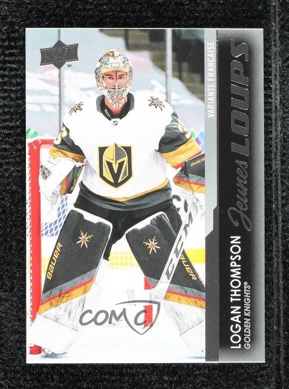 2021-22 Upper Deck Series 1 Young Guns French Logan Thompson #219 0tq9
