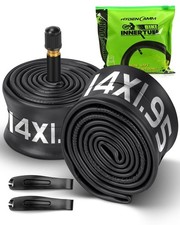 Hydencamm 2 Pack 14x2.125 Inner Tube Fit 14" X 1.75/2.125 2pack , Black