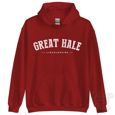 GREAT HALE LINCOLNSHIRE HOODIE North Kesteven England college varsity style