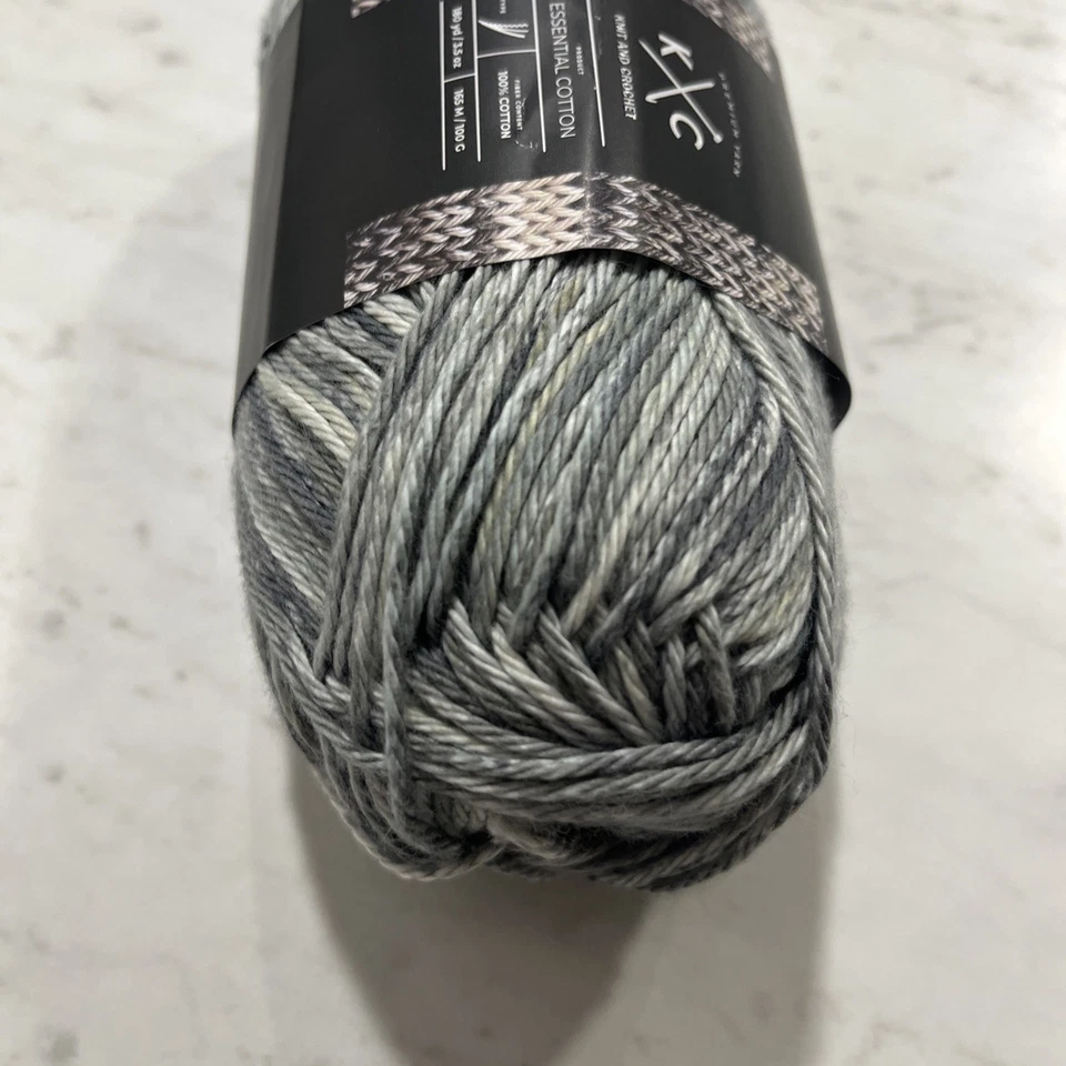 JoAnn K & C Essential 100% Cotton Yarn 3.5oz/180yd Cliff Side NEW Bulk Discounts - Image 2 of 4