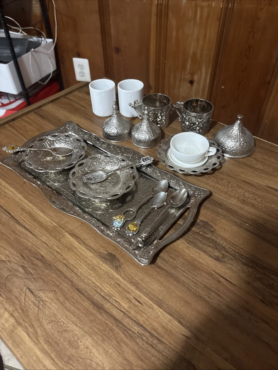 Metal Complete Tea Sets for sale | eBay