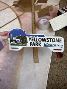 Porcelain Yellowstone Park Wyoming Topper