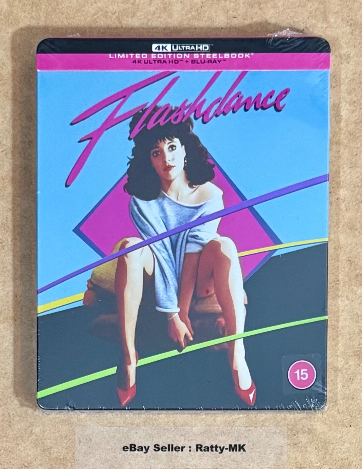 FLASHDANCE - UK EXCLUSIVE 4K + BLU RAY STEELBOOK - NEW & SEALED
