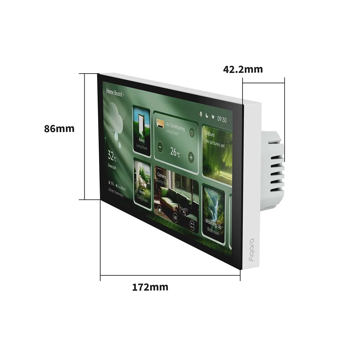 Panneau de commande intelligent tactile multi-contrôle Aqara Zigbee Matter écran tactile