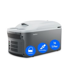 MEDION Kühlbox mit Wärmefunktion  16L 12V/230V/USB für Auto Camping & Festivals