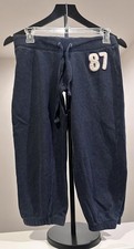 Aeropostale Vintage Y2K Womens XSmall Navy 3/4 Length Sweatpants with Drawstring
