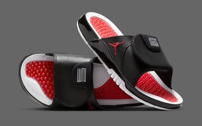 Jordan Hydro XI Retro Men's Multi Size Black/White-Gym Red FN2452 006 Fast Ship