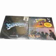 Superman The Movie 1978 Superman Ii 1981 Vinyl Soundtrack Lp Lot Sealed