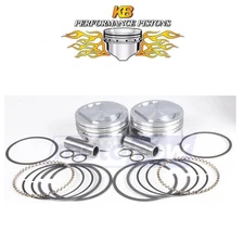 KB Cast Piston Set for 2000-2006 Harley Davidson FXST Softail Standard - wj