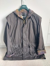 Barbour Classic Durham Wax Jacket Olive, Size C44 XL.