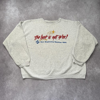 #ad Vintage 90s Sams Club Mens XL Gray Store Logo Company $23.99