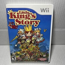 Little King's Story (Nintendo Wii, 2009) Tested/Works CIB
