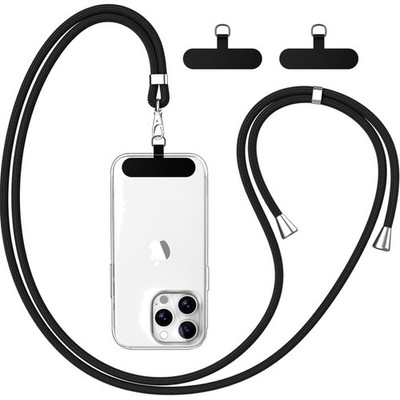 Universal Mobile Phone Strap, Mobile Phone Lanyard with 2 Universal Patches, ...