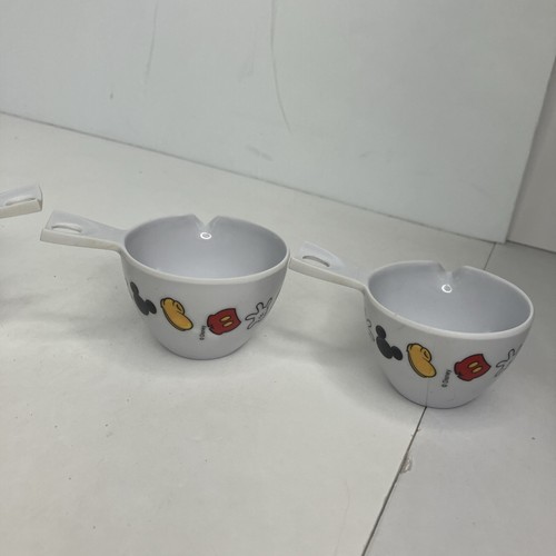 Disney Parks Mickey Mouse verstreute Körperteile Kunststoff Messbecher 4er Set - Bild 4 von 7