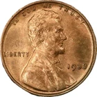 1933 P Lincoln Wheat Cent  Gem BU+++++ RED BROWN RB - D47