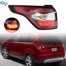 Rear Outer Tail Light Lamp For Ford Escape Kuga 2017-2019 Driver Left Side