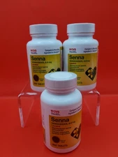 3 Pack CVS Health Senna Laxative Compare To Senokot 250Ct Tablets Exp 12/25