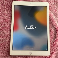 Apple iPad Gold Tablet iOS Touchscreen Apple iPad Series Portable Wi-Fi Device