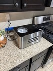 QUWRI Electric Ice Cream Maker Compressor 21 Qt Stainless Steel LCD Timer