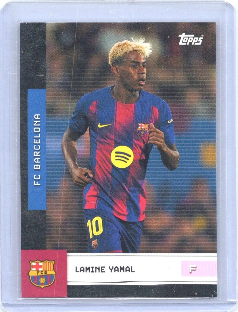 2025-26 Topps FC Barcelona Team Set - Lamine Yamal #14 for sale | eBay