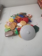 Plastic Pretend Food Lot.