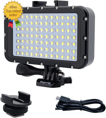 Underwater Lights Dive Light 84 LED High Power Dimmable Waterproof LED