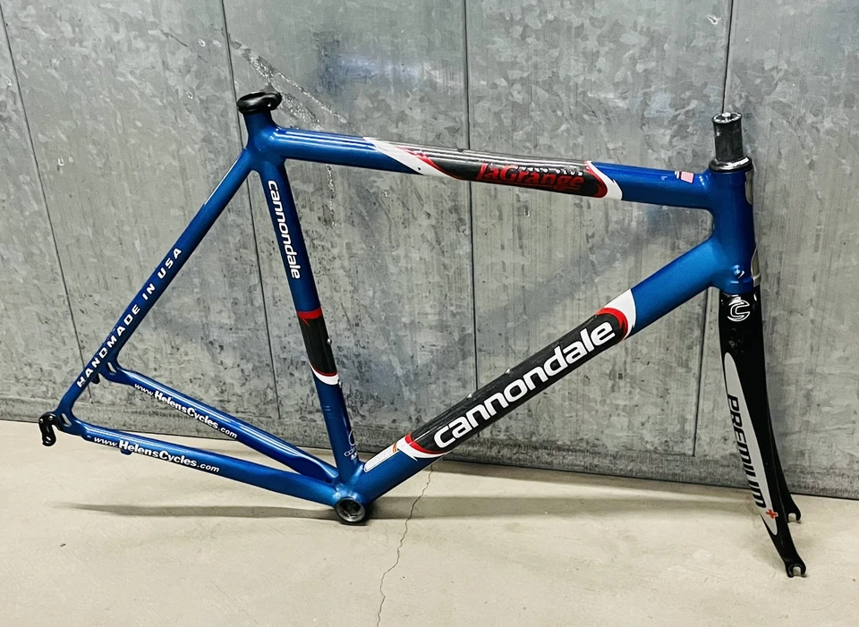 Cannondale Six13 Road Bike Frame 54cm Carbon Fiber / Aluminum USA Made - Image 2 of 4