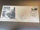 GB STAMPS RARE FIRST DAY COVER 1975 RAILWAY CONWY VALLEY OFFICIAL