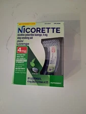 Nicorette Mini Lozenge 4mg Peppermint 81 Lozenges