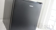 47 Ltr Vonchef Small Fridge With Freezer Compartment Very Good Condition