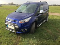 ABS Spiegelabdeckungen Set FüR Ford Transit Tourneo Connect 2014-2024 Chrome
