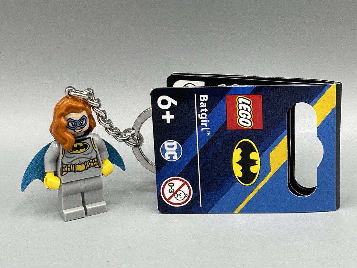Lego BATGIRL DC MInifigure Key Chain w/Ring 854320 / 6551004, NEW