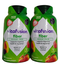 Vitafusion Fiber Sugar Free Gummies 2 Pack 90...