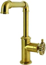 Kingston Brass LS620.CG Fuller 1.8 GPM 1 Hole Kitchen Faucet - Brass