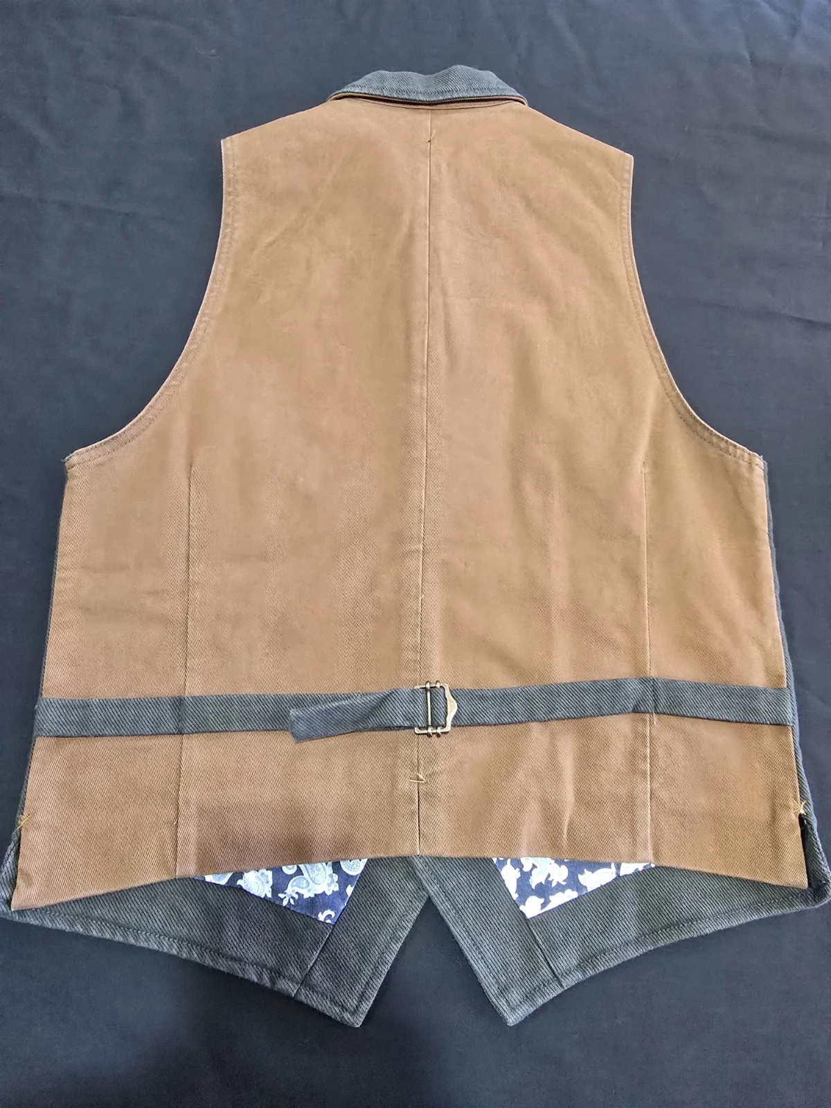 Garry's Earth Vest Handcrafted Made In Italy Size M Cod.36 image 14