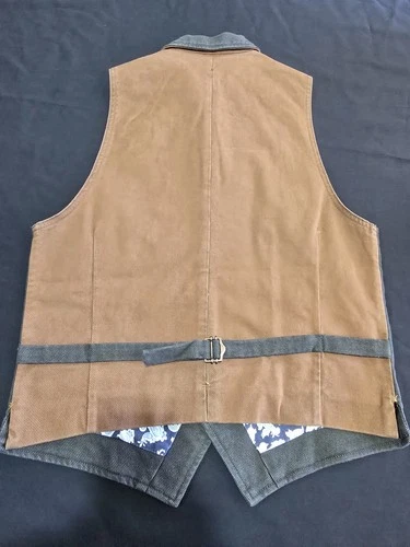 Garry's Earth Vest Handcrafted Made In Italy Size M Cod.36 image 14