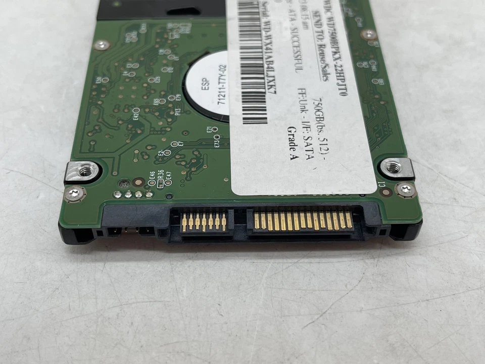 Western Digital WD7500BPKX 750GB 2.5" SATA Internal HDD GRADE A FREE S/H - Image 3 of 4