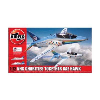 Airfix Modern Miliary Model 1/72 NHS Charities Together BAE Hawk New
