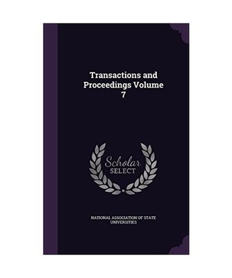 Transactions and Proceedings Volume 7